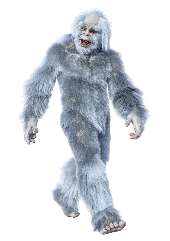 Yeti or the abominable snowman