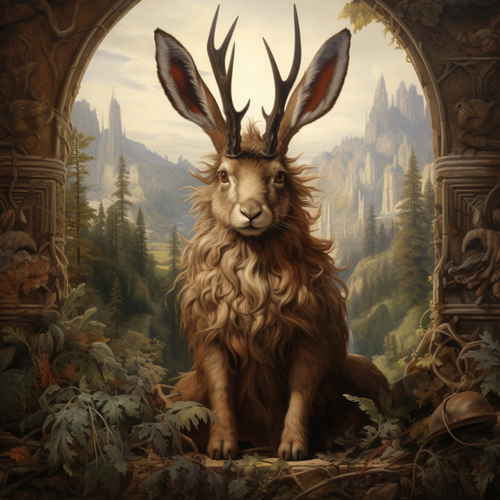horned hare