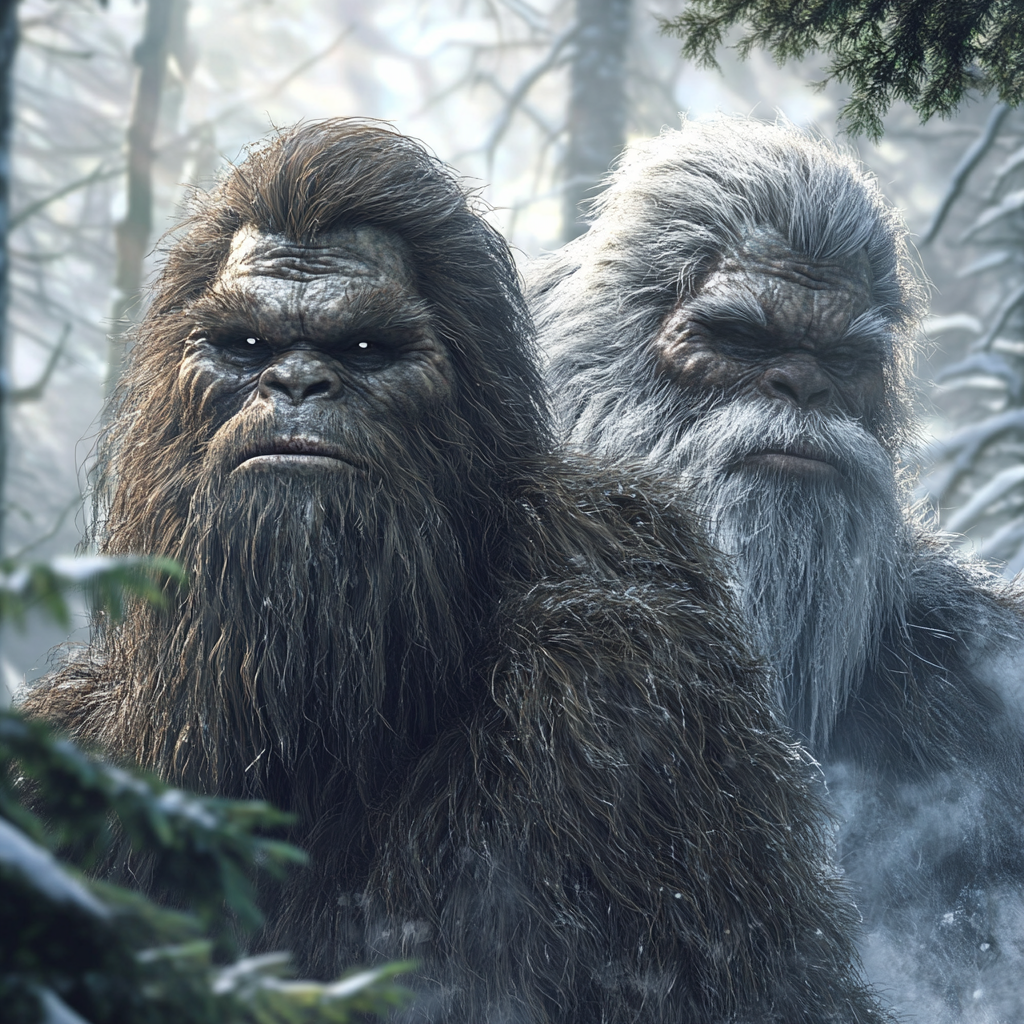 bigfoot and yeti